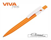 Ручка пластиковая шариковая «Maxx Solid» в СПб, оранжевая
