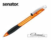 Ручка шариковая «Matrix Clear», оранжевая