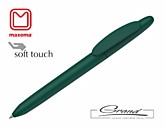Ручка «Icon Pure», soft touch, темно-зеленая