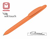 Ручка «Icon Pure», soft touch, оранжевая 