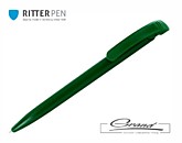 Ручка шариковая «Clear», зеленая
