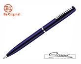 Ручка шариковая металлическая «CLICKER», синяя