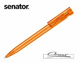 Ручка шариковая «Liberty Clear», оранжевая