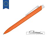 Ручка шариковая из соломы «Eco W», оранжевая