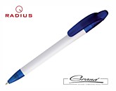 Ручка «Roser Solid», белая с синим