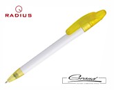 Ручка «Roser Solid», белая с желтым