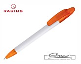 Ручка «Roser Solid», белая с оранжевым