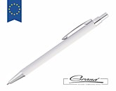 Ручка металлическая «Calvin», белая