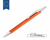 Ручка металлическая «Calvin», оранжевая