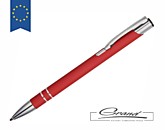Ручка металлическая шариковая «Cork» в СПб, красная