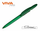 Ручка пластиковая шариковая «Rico Color Bis», зеленая