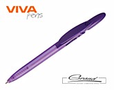 Ручка пластиковая шариковая «Rico Color Bis», фиолетовая