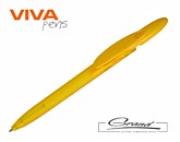Ручка пластиковая шариковая «Rico Color Bis», желтая