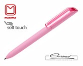 Ручка шариковая «Flow Pure» soft touch в СПб, розовая