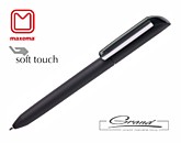 Ручка шариковая «Flow Pure» soft touch в СПб, черная