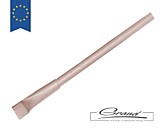 Ручка картонная с колпачком «Recycled Metallic», розовая