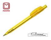 Ручка «Pixel» прозрачная, желтая