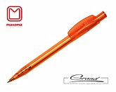 Ручка «Pixel» прозрачная, оранжевая