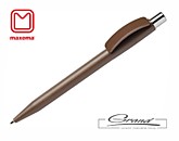 Ручка шариковая «PIXEL CHROME», коричневая