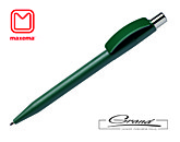 Ручка шариковая «PIXEL CHROME», темно-зеленая