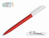 Ручка шариковая «Libero», красная с белым