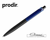 Ручка шариковая «Prodir QS03 PMT», черная с синим