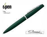 Ручка шариковая «Bolt Soft Touch», зеленая