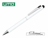 Ручка шариковая металлическая «Straight SI Touch», белая