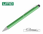Ручка шариковая металлическая «Straight SI Touch», зеленая