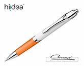 Ручка шариковая «Digit Flat», белая с оранжевым
