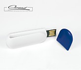 USB flash-карта «Alma», белая с синим