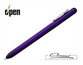 Ручка шариковая «Slider Silver», фиолетовая