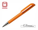 Ручка шариковая пластиковая «Flow», оранжевая