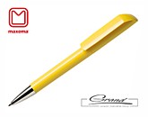 Ручка шариковая пластиковая «Flow», желтая