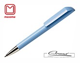 Ручка шариковая пластиковая «Flow», светло-голубая