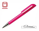Ручка шариковая пластиковая «Flow», розовая