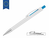 Ручка «Helicon», белая с голубым