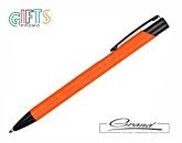Ручка металлическая «Scout Sat», оранжевая