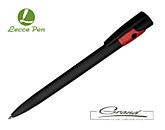 Ручка шариковая «Kiki Black Ecoline», черная с красным