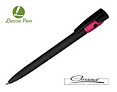 Ручка шариковая «Kiki Black Ecoline», черная с розовым