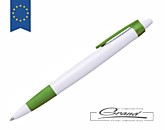 Ручка пластиковая шариковая «Havana», белый/зеленый