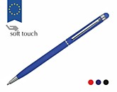 Ручка металлическая «Jucy Soft» со стилусом