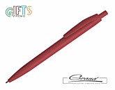 Эко-ручка шариковая «Argos Eco» из соломы, красная
