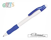 Ручка шариковая «Aron», белая с синим
