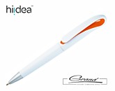Ручка шариковая «Toucan», белая с оранжевым