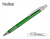 Ручка металлическая «Walk», зеленая