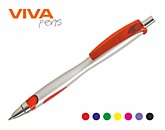 Ручка пластиковая шариковая «Viki Silver»