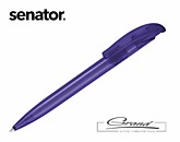 Ручка шариковая «Challenger Frosted», фиолетовая