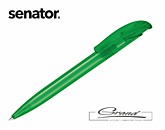 Ручка шариковая «Challenger Frosted», зеленая