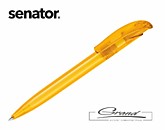 Ручка шариковая «Challenger Frosted», желтая